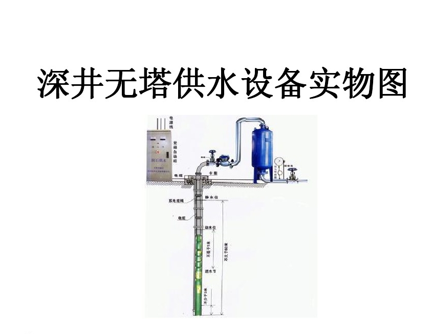 潍坊滨海区井泵无塔式供水设备